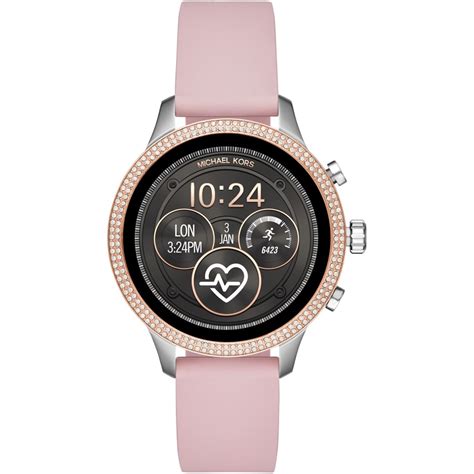 michael kors access runway gen 4 display smartwatch mkt5055|michael kors mk5055 watch.